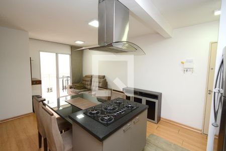 Sala/Cozinha de apartamento à venda com 3 quartos, 63m² em Vila Inglesa, São Paulo