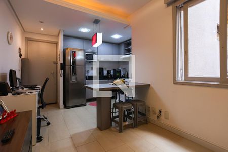 Sala de apartamento à venda com 1 quarto, 32m² em Centro Histórico, Porto Alegre