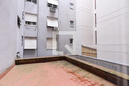 Vista da Sala de apartamento à venda com 1 quarto, 32m² em Centro Histórico, Porto Alegre