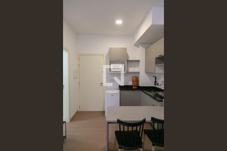 Cozinha de kitnet/studio para alugar com 1 quarto, 25m² em Centro Histórico, Porto Alegre