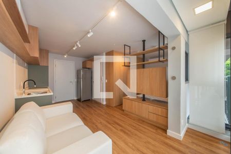 Studio para alugar com 32m², 1 quarto e sem vagaSala