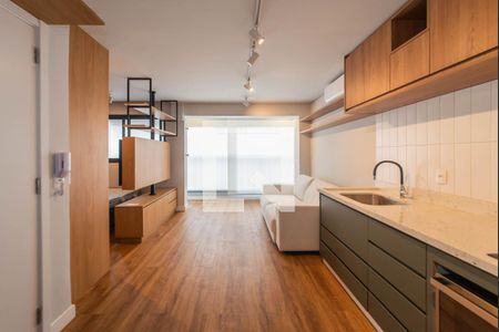 Studio para alugar com 32m², 1 quarto e sem vagaCozinha