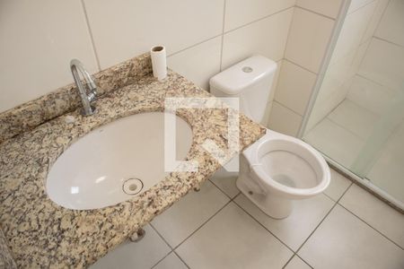 Banheiro de apartamento para alugar com 2 quartos, 50m² em Jardim Nova Hortolandia, Hortolândia