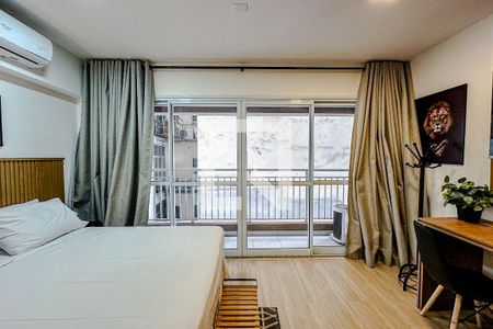 Sala/Quarto de apartamento à venda com 1 quarto, 27m² em Liberdade, São Paulo
