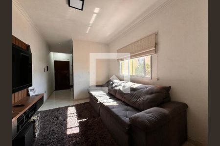 Sala de apartamento à venda com 2 quartos, 100m² em Vila Camilópolis, Santo André