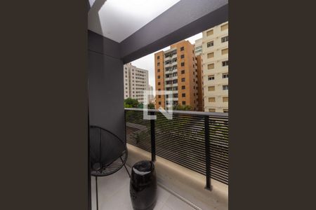 varanda de kitnet/studio à venda com 1 quarto, 28m² em Vila Mariana, São Paulo