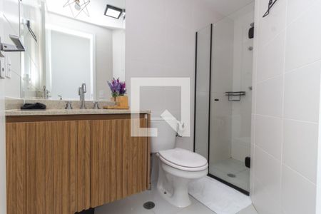 Banheiro  de kitnet/studio à venda com 1 quarto, 28m² em Vila Mariana, São Paulo