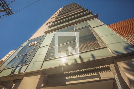 Studio para alugar com 27m², 1 quarto e sem vaga Studio para alugar com 27m², 1 quarto e sem vagaFachada