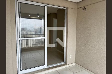 Varanda da Sala de apartamento para alugar com 2 quartos, 57m² em Barra Funda, São Paulo