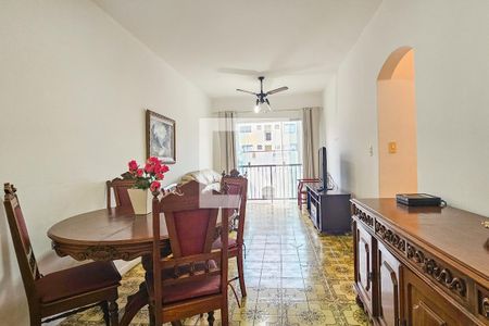 Sala de apartamento para alugar com 2 quartos, 70m² em Enseada, Guarujá