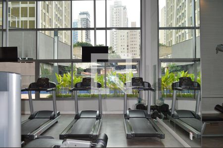 Apartamento para alugar com 32m², 1 quarto e sem vagaAcademia