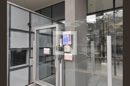 Apartamento para alugar com 32m², 1 quarto e sem vaga Apartamento para alugar com 32m², 1 quarto e sem vagaFachada + plaquinha