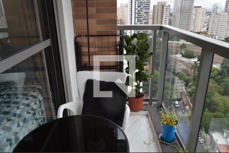 Apartamento para alugar com 32m², 1 quarto e sem vagaVaranda