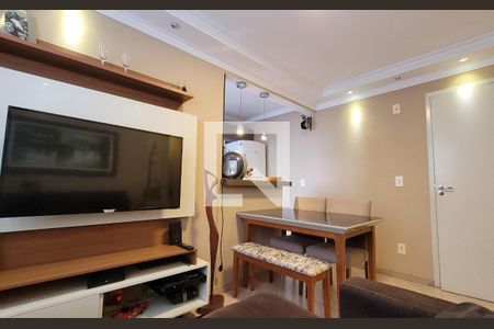Sala de apartamento para alugar com 2 quartos, 54m² em Parque Sao Vicente, Santo André