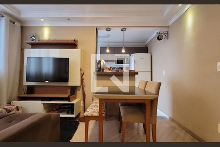 Sala de apartamento para alugar com 2 quartos, 54m² em Parque Sao Vicente, Santo André