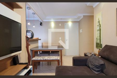 Sala de apartamento para alugar com 2 quartos, 54m² em Parque Sao Vicente, Santo André