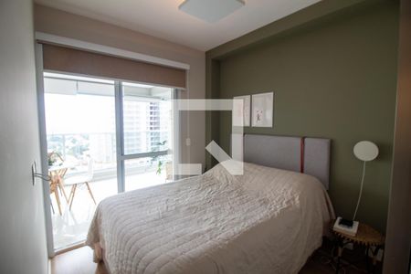 Suíte de apartamento para alugar com 1 quarto, 44m² em Brooklin Paulista, São Paulo