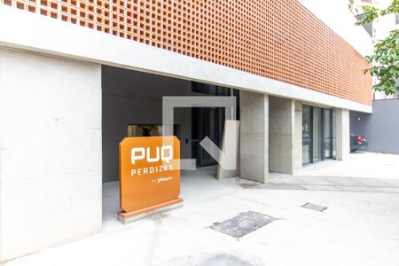 Apartamento para alugar com 34m², 1 quarto e sem vagaFachada