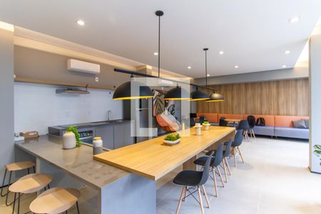 Apartamento para alugar com 34m², 1 quarto e sem vagaÁrea comum - Salão de festas