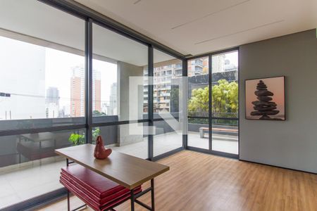 Apartamento para alugar com 34m², 1 quarto e sem vagaÁrea comum - Sala de Yoga