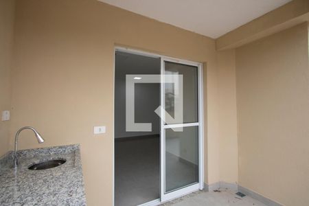Área externa de apartamento para alugar com 2 quartos, 77m² em Vila Guarani, Mauá