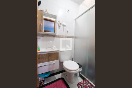 Casa para alugar com 86m², 2 quartos e 1 vaga Casa para alugar com 86m², 2 quartos e 1 vagaBanheiro Social