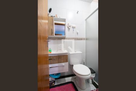 Casa para alugar com 86m², 2 quartos e 1 vaga Casa para alugar com 86m², 2 quartos e 1 vagaBanheiro Social