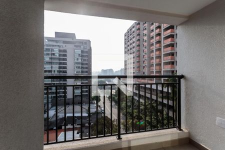Varanda de apartamento para alugar com 1 quarto, 32m² em Indianópolis, São Paulo
