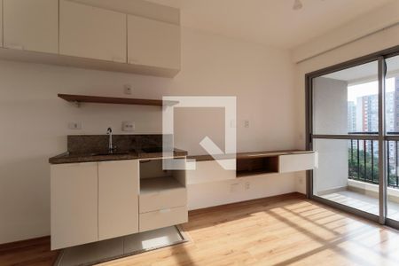 Sala de apartamento para alugar com 1 quarto, 32m² em Indianópolis, São Paulo