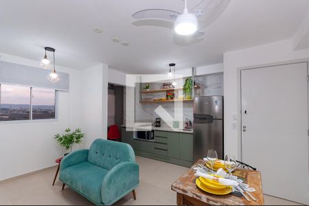 Sala de apartamento para alugar com 1 quarto, 32m² em Água Branca, São Paulo