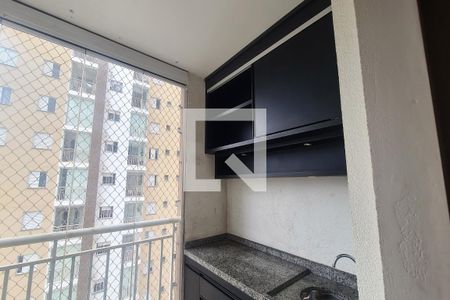 Varanda da Sala de apartamento à venda com 2 quartos, 58m² em Vila Ema, São Paulo