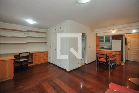 Sala de apartamento para alugar com 2 quartos, 68m² em Vila Andrade, São Paulo