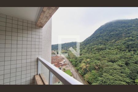 Varanda da Sala de apartamento para alugar com 2 quartos, 65m² em Canto do Forte, Praia Grande