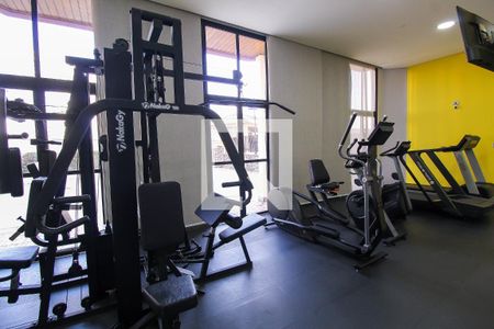 Apartamento para alugar com 114m², 3 quartos e 3 vagas Apartamento para alugar com 114m², 3 quartos e 3 vagasÁrea comum - Academia