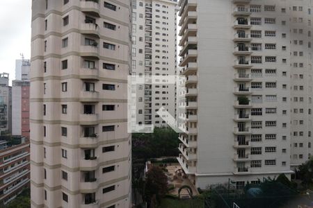 Varanda de apartamento à venda com 1 quarto, 40m² em Jardim Paulista, São Paulo