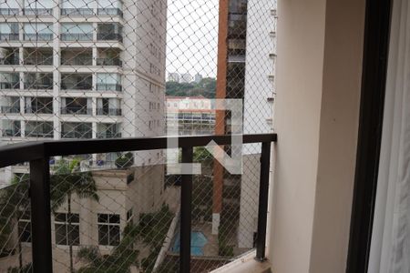Varanda de apartamento à venda com 1 quarto, 40m² em Jardim Paulista, São Paulo