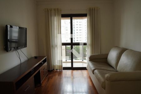 Sala de apartamento à venda com 1 quarto, 40m² em Jardim Paulista, São Paulo