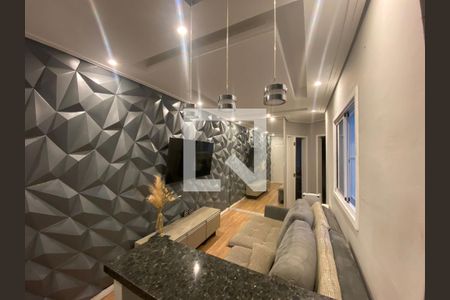 Sala de apartamento à venda com 2 quartos, 80m² em Jardim Utinga, Santo André