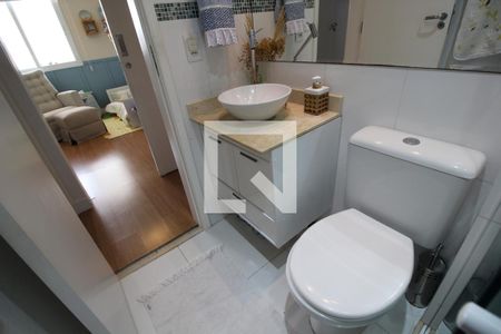 Apartamento à venda com 80m², 2 quartos e 2 vagasBanheiro Social