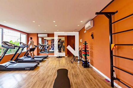 Apartamento para alugar com 46m², 2 quartos e 1 vaga Apartamento para alugar com 46m², 2 quartos e 1 vagaÁrea comum - Academia