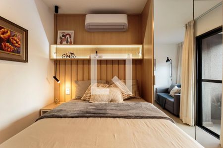 Sala/Quarto de kitnet/studio à venda com 1 quarto, 29m² em Moema, São Paulo