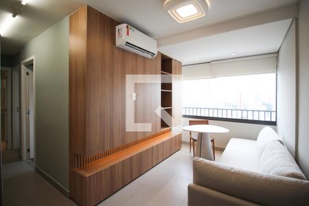 Sala de apartamento à venda com 2 quartos, 39m² em Moema, São Paulo