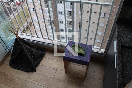 Apartamento à venda com 58m², 2 quartos e 1 vagaVaranda