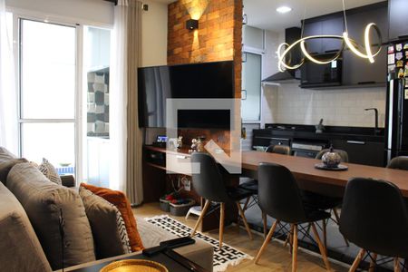 Sala de apartamento à venda com 2 quartos, 58m² em Vila Ema, São Paulo