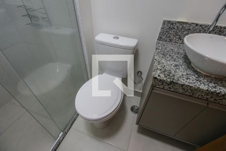 Studio para alugar com 30m², 1 quarto e sem vaga Studio para alugar com 30m², 1 quarto e sem vagaBanheiro