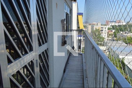 Varanda da Sala de apartamento à venda com 3 quartos, 197m² em Taquara, Rio de Janeiro