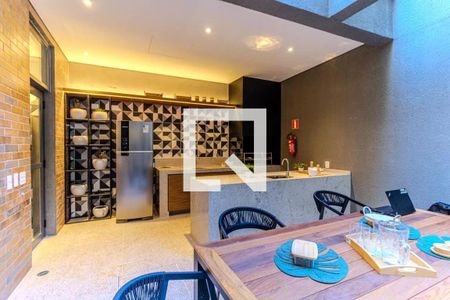 Studio à venda com 28m², 1 quarto e sem vaga Studio à venda com 28m², 1 quarto e sem vagaChurrasqueira