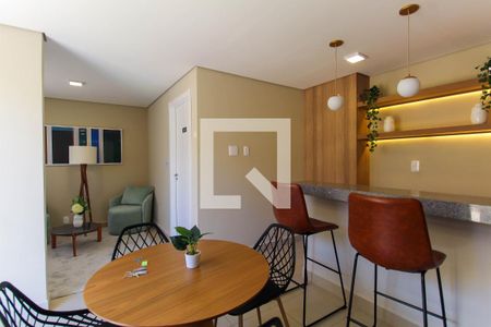 Apartamento à venda com 28m², 1 quarto e sem vagaÁrea comum - Salão de festas