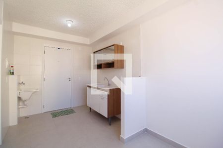 Sala/Cozinha de apartamento à venda com 1 quarto, 28m² em Alto da Mooca, São Paulo