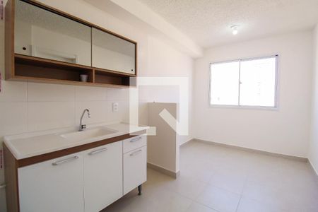 Sala/Cozinha de apartamento à venda com 1 quarto, 28m² em Alto da Mooca, São Paulo